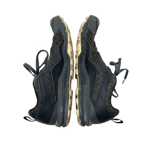 Merrell Trail Running Shoes Black Mesh Lace-Up Size 9 With Unifly Cushioning - Picture 10 of 12
